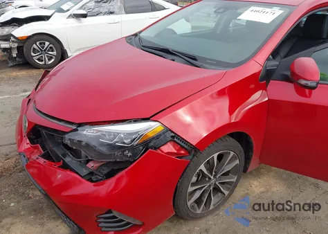 2017 Toyota Corolla Se z USA, uszkodzony, nr VIN 5YFBURHE2HP716997